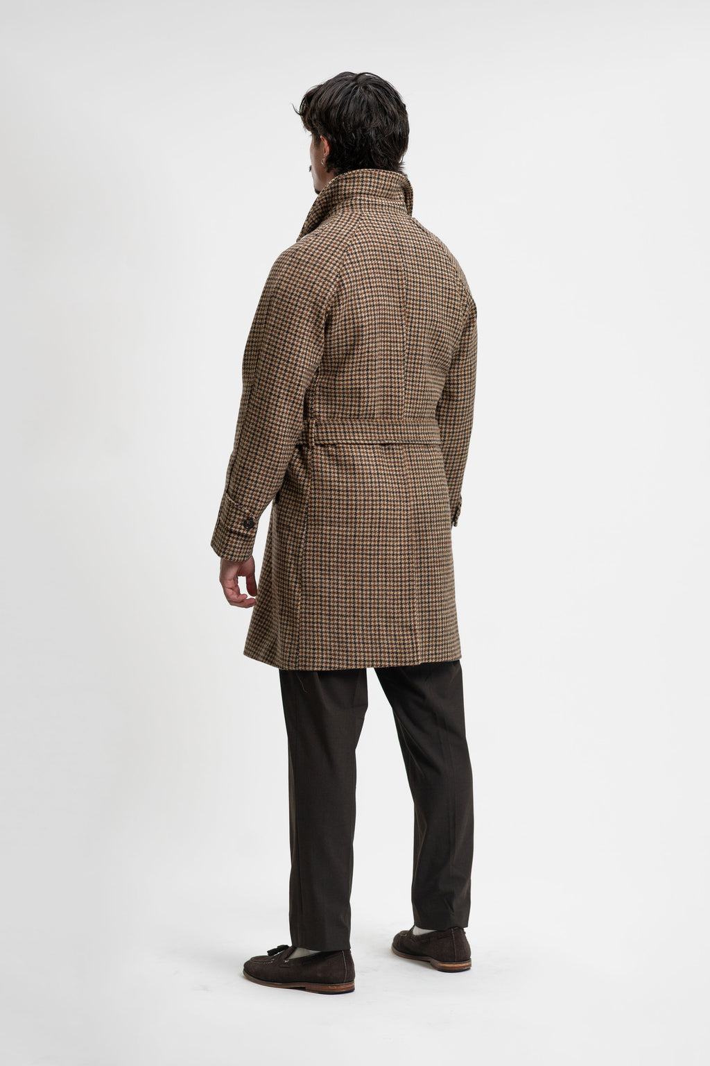 Houndstooth Casket Coat