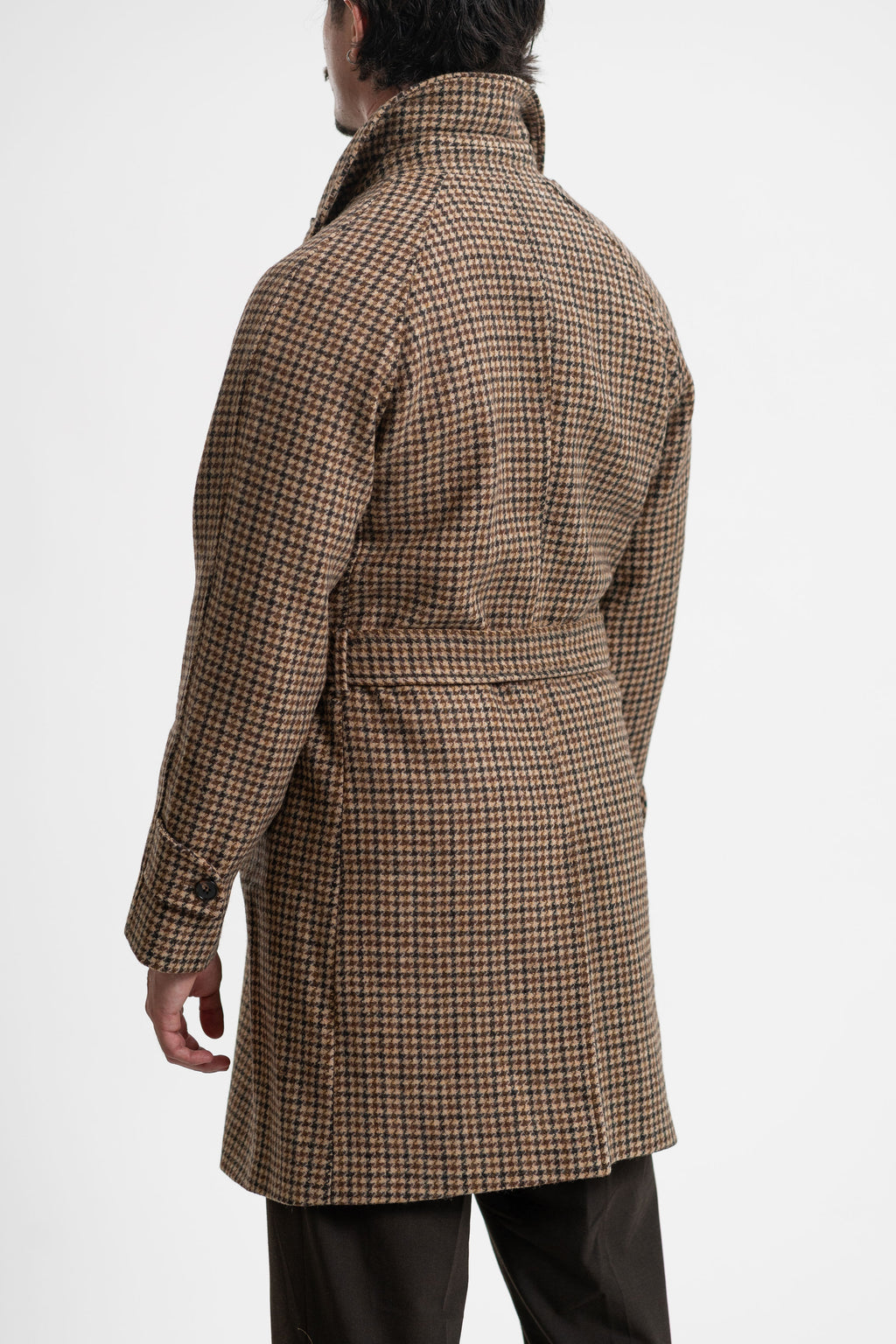 Houndstooth Casket Coat